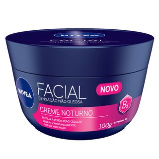 Hidratante Facial Nívea - Creme Facial Noturno 100g