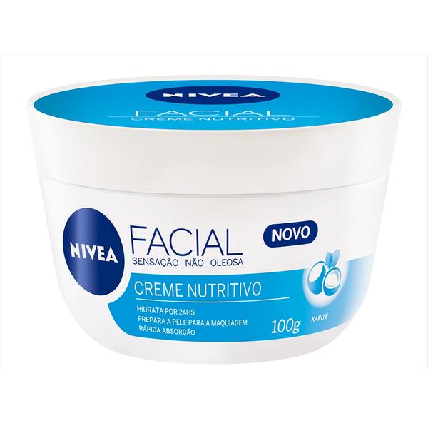 Hidratante Facial Nívea - Creme Facial Nutritivo - Nivea