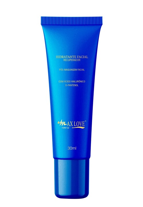 Hidratante Facial Recuperador Pós Maquiagem Max Love HFR01 Azul