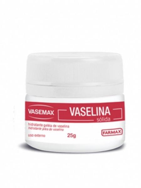 Hidratante Geleia de Vaselina Vasemax 25g Farmax