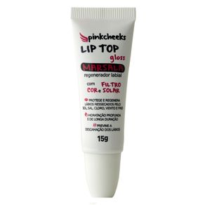 Hidratante Labial Pink Cheeks Lip Top Gloss Marsala Incolor 15g