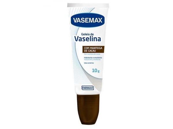 Hidratante Lábios de Vaselina Cacau Vasemax 10g Farmax