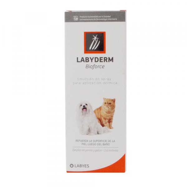 Hidratante Labyderm Bioforce Spray 100ml para Cães e Gatos Labyes