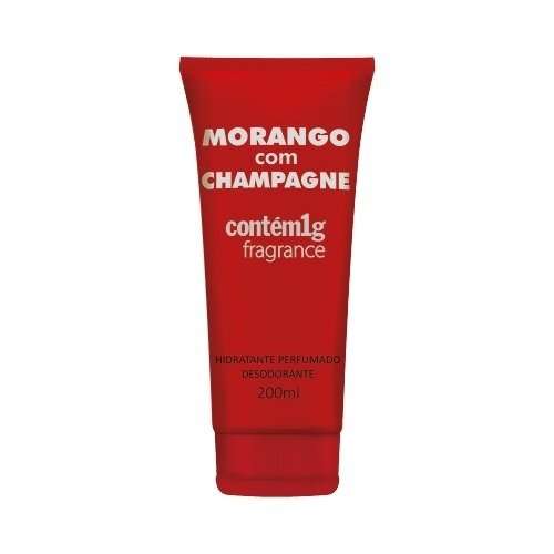 Hidratante Morango com Champagne 200Ml [Fragrance - Contém 1G]