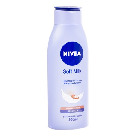 Hidratante Nivea Soft Milk Pele Seca - 400ml