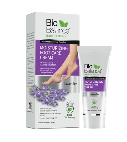 Hidratante para Pés Bio Balance Moisturizing Foot Care Cream 60ml