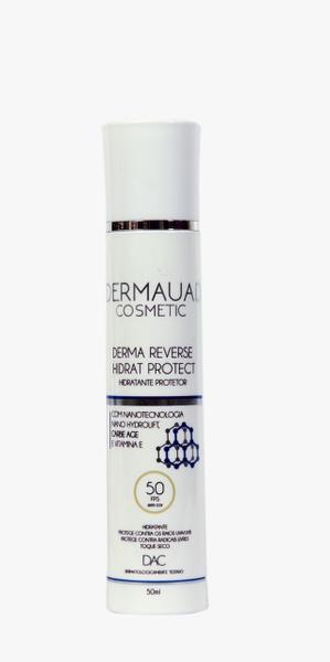 Hidratante Protetor Facial - Derma Reverse Hidrat Protect S/COR - Dermauad Cosmetic