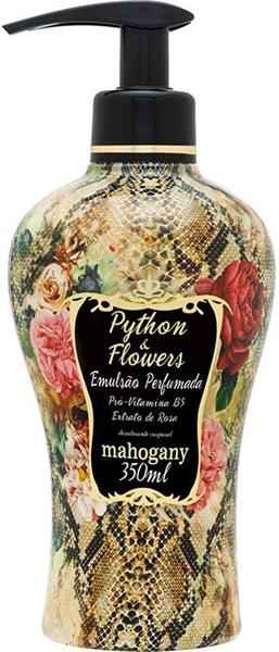 Hidratante Python e Flowers 350ml Mahogany