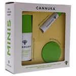 Hidratante Rosto Kit por Cannuka para Unisex - 3 Pc Kit