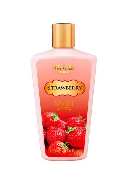Hidratante Strawberry Love Secret 250ml