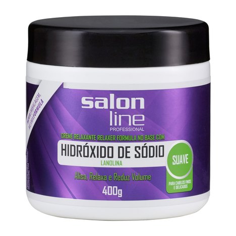 Hidróxido de Sódio Salon Line Tradicional Mild 400Gr