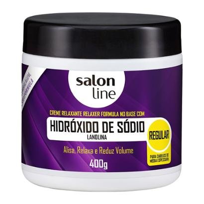 Hidróxido de Sódio Salon Line - Tradicional Regular - 400Gr