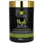 High Protein Mascara Nutrição Anabolizante Capilar 1kg Lonuy