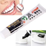 Higiene Oral Cuidados Stain Remover Dentes Bamboo Charcoal Whitening Preto dentífrico