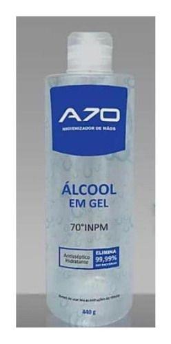 Higienizador Álcool em Gel 70º A70 440 G - N/A