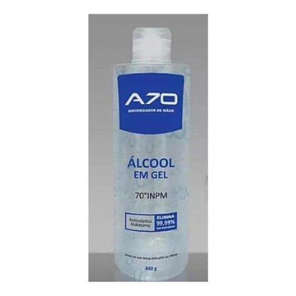 Higienizador Álcool em Gel 70º A70 440 G - N/A