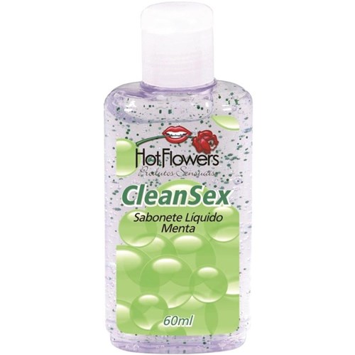 Higienizador Líquido Clean Sex 60Ml Hot Flowers