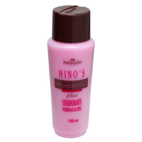 Hino`S Wonderful Plus Loção Desodorante para Pernas e Pés 140 Ml