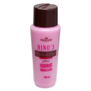 HINO`S WONDERFUL PLUS Loção Desodorante para Pernas e Pés 140 Ml