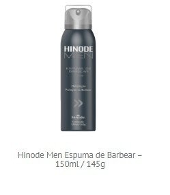 Hinode Men Espuma de Barbear H54