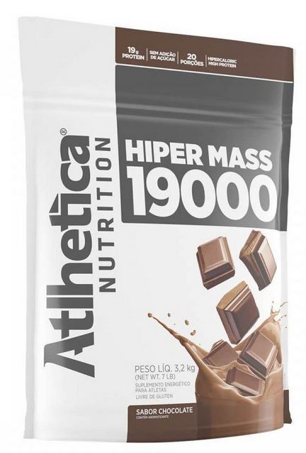 Hiper Mass 19000 3,2 Kg - Atlhetica Nutrition - LI611583-1