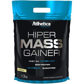 Hiper Mass Gainer (3000g) Refil - Atlhetica Nutrition - Baunilha