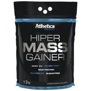 Hiper Mass Gainer - 3000gr - Atlhetica Nutrition. - Baunilha - 3 Kg