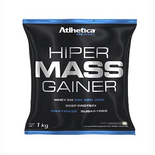 Hiper Mass Gainer - 1000g Baunilha - Atlhetica - Atlhetica Nutrition