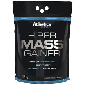 Hiper Mass Gainer - Atlhetica Nutrition - Morango - 3000 G