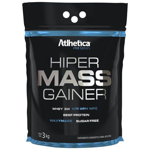 Hiper Mass Gainer 3kg Sabor Chocolate - Atlhetica Nutrition Pro Series