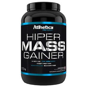Hiper Mass Gainer Pro Series - Atlhetica Nutrition - 1,5kg - Morango