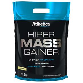 Hiper Mass Gainer Pro Series - Atlhetica Nutrition - 3kg - Baunilha