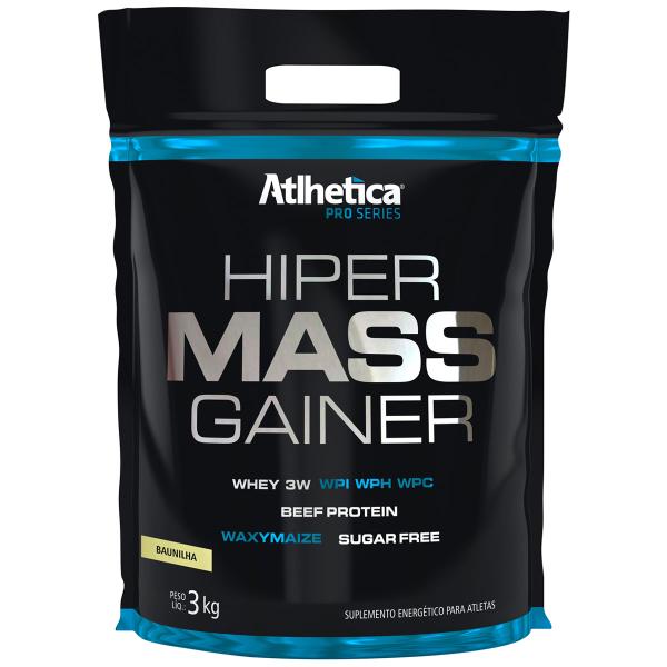 Hiper Mass Gainer Pro Series 3kg Refil - Atlhetica