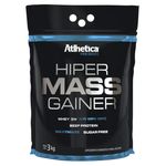 Hiper Mass Gainer Pro Series 3kg - Sabor Baunilha - Atlhetica Nutrition