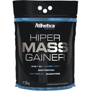 Hiper Mass Gainer (Sc) - Atlhetica - 3kg - BAUNILHA
