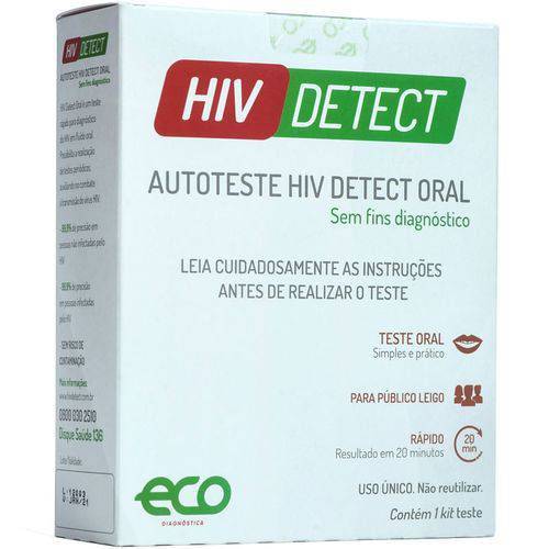 Hiv Detect Oral Teste em Saliva