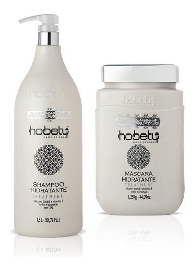 Hobety Kit Shampoo + Máscara Hidratante (1.500ml+1.250kg) - Bcs