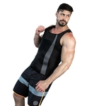 Homens da aptidão Shaping mangas Neoprene Sports Magro Vest Multi-função Wicking Corset
