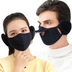 Homens Mulheres Inverno Quente Máscara de algodão respirável à prova de poeira Moda equitação máscara desgaste ao ar livre