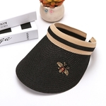 Homens Mulheres Outdoor Sunscreen Sports Hat Sun Visor Bordado Respirável Hat