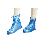 BLU Homens Mulheres portátil chuva engrenagem botas de neve Shoe capas impermeáveis ¿¿Engrosse Sapatos Overshoes
