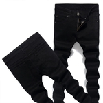 Homens Sólidos Pants Color Fashion tipo slim Jeans Pencil Clothing shoes and jewelry