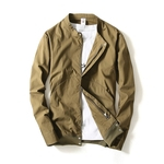 Homens Sun-proteção fina respirável roupa Slim-fit Jacket