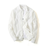 Homens Sun-proteção fina respirável roupa Slim-fit Jacket