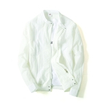 Homens Sun-proteção fina respirável roupa Slim-fit Jacket Gostar