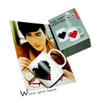 Hot And Quente Forma Mark Cup Cora??o Criativo Big Red Heart Ceramic Coffee Cup