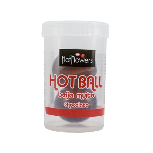 Hot Ball Beija Muito - Bolinhas Explosivas Beijáveis (CHOCOLATE)