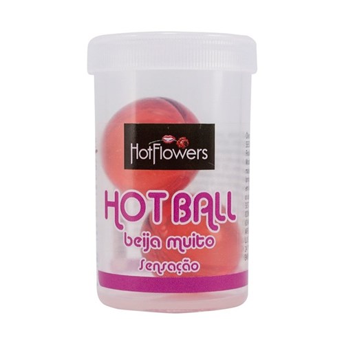 Hot Ball Beija Muito 2Un - Hot Flowers - Boutique Apimentada (Sensação)