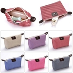 Hot Sale Imprimir Make Up Travel Bag Cosmetic Case For Women Impermeável De Couro Feminina Zipper Makeup Bag Drop Shipping