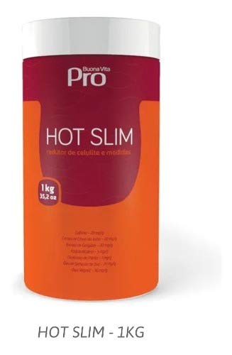 Hot Slim Redutor Medidas Celulite 1kg Buona Vita Nicotinato Tipo de Embalagem:Pote/sim;Tipos de Pele:Todos